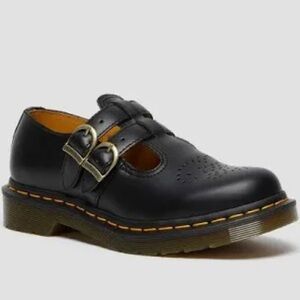 Dr. Martens Mary Jane 8056 Black Leather Size 8